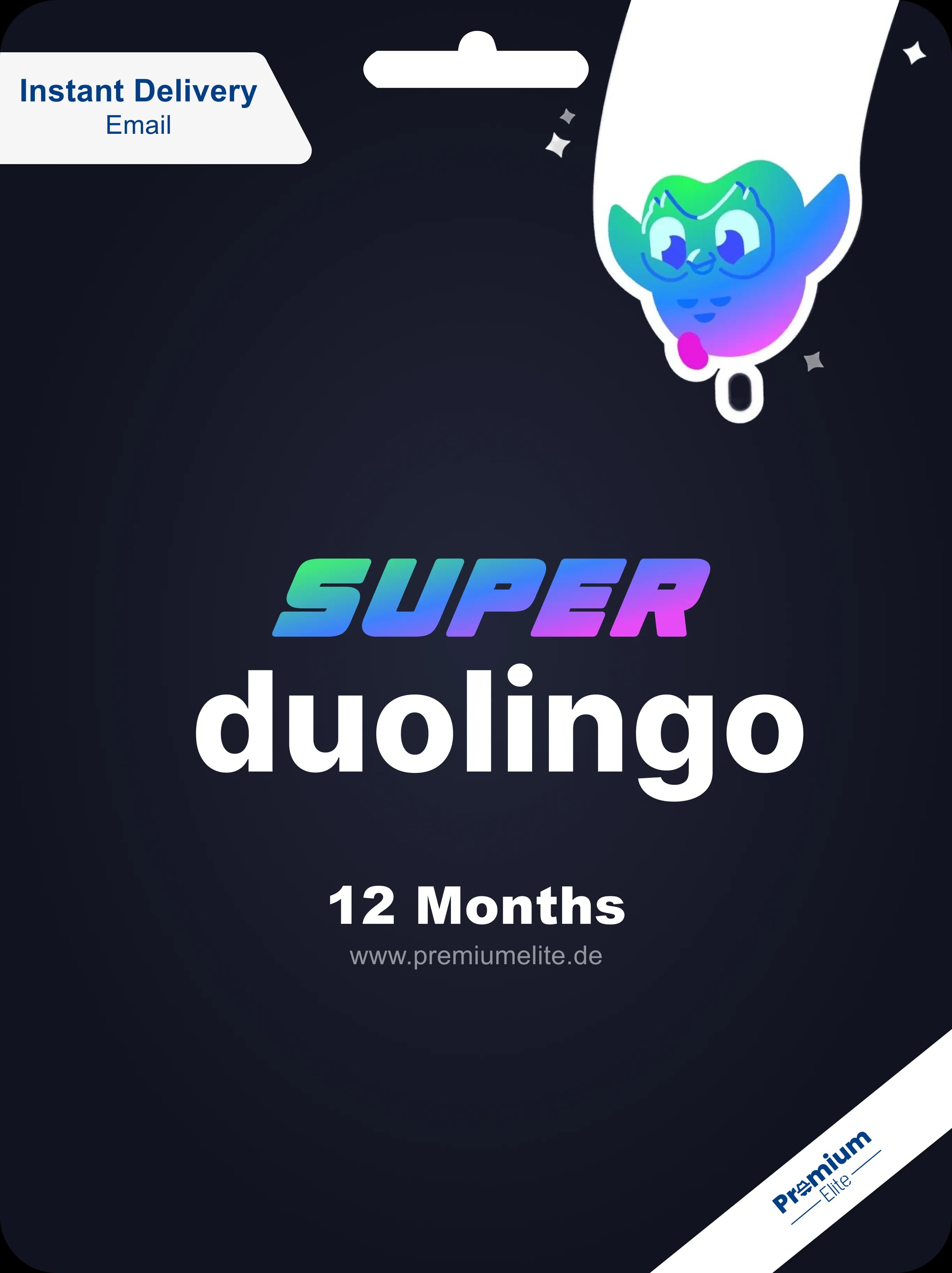 Duolingo Super 12 Months | No ads, unlimited hearts, instant delivery 🚚