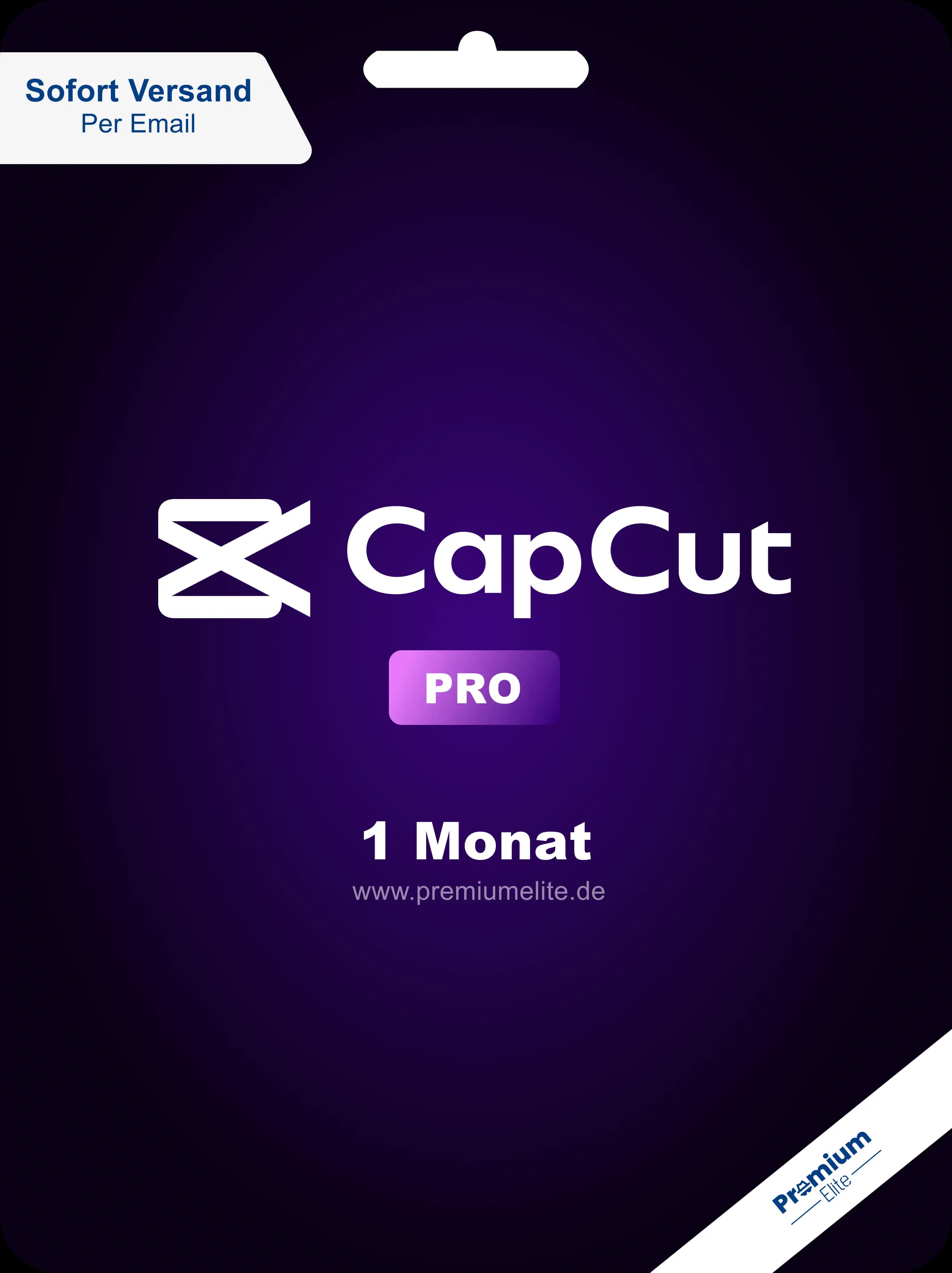 CapCut Pro | 1 Monat | Alle Premium Funktionen | Sofort Versand per Email
