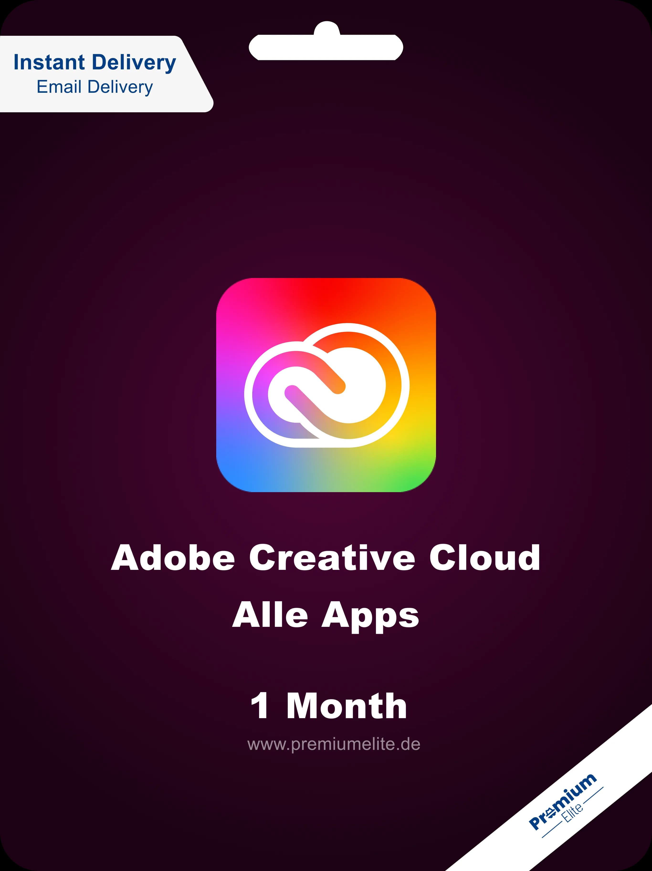 Adobe Creative Cloud All Apps 1 Month | Design, video and photo power | Instant delivery ⚡️