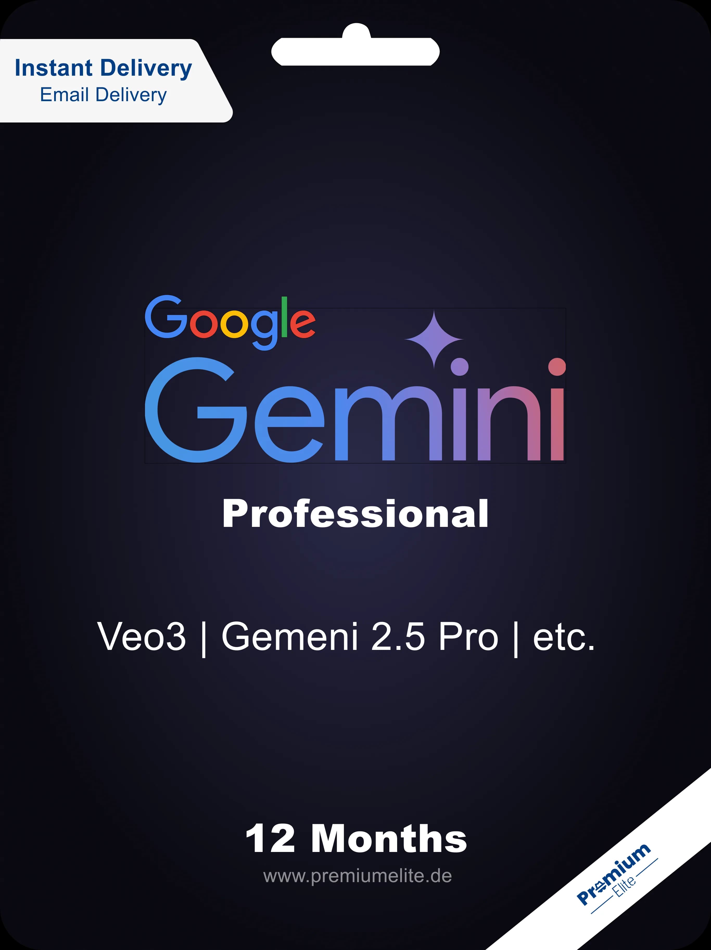 Gemini Pro 12 Months | Advanced AI, unlimited creativity and requests | Instant delivery ⚡️
